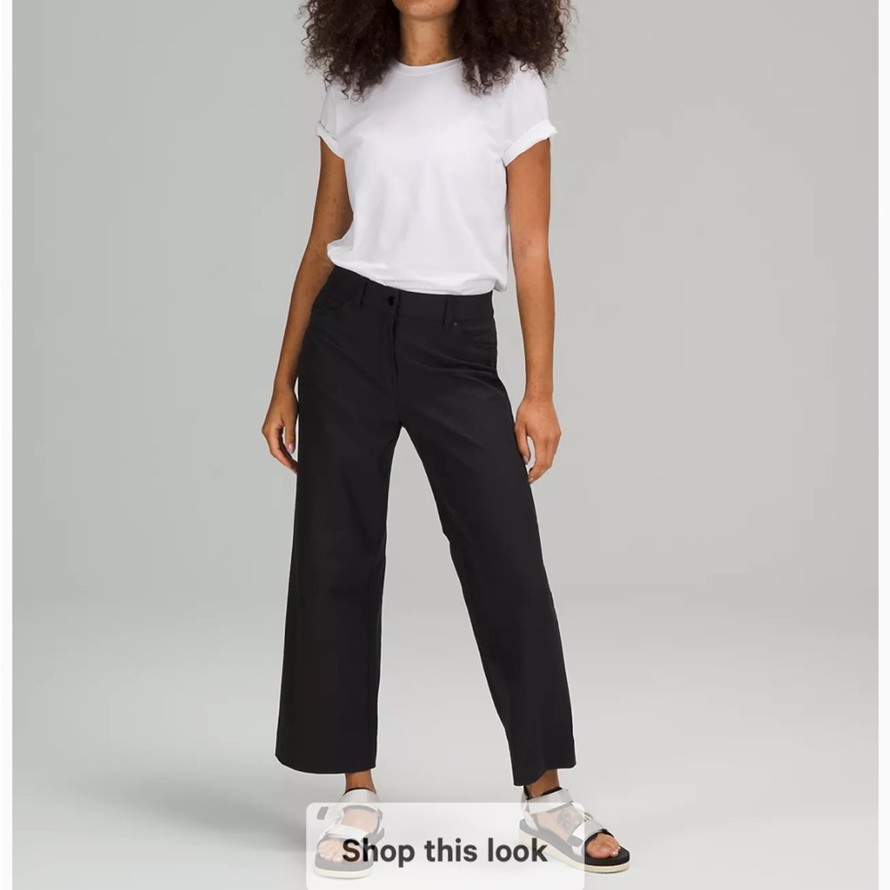 Lululemon City Sleek 5 Pocket Wide Leg Pant